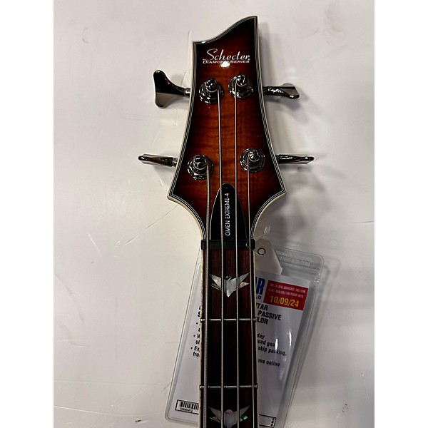 Used Schecter Guitar Research Used Schecter Guitar Research Diamond Passive Custom Active 3 Color Sunburst Electric Bass G...