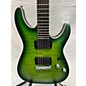 Used Schecter Guitar Research Used Schecter Guitar Research C1 Platinum Trans Green Solid Body Electric Guitar