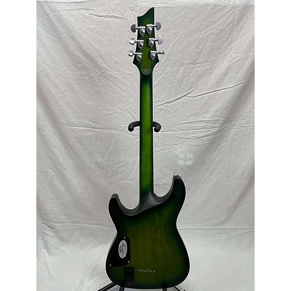 Used Schecter Guitar Research Used Schecter Guitar Research C1 Platinum Trans Green Solid Body Electric Guitar