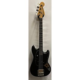 Vintage Fender Vintage 1971 Fender Mustang Bass Black Electric Bass Guitar