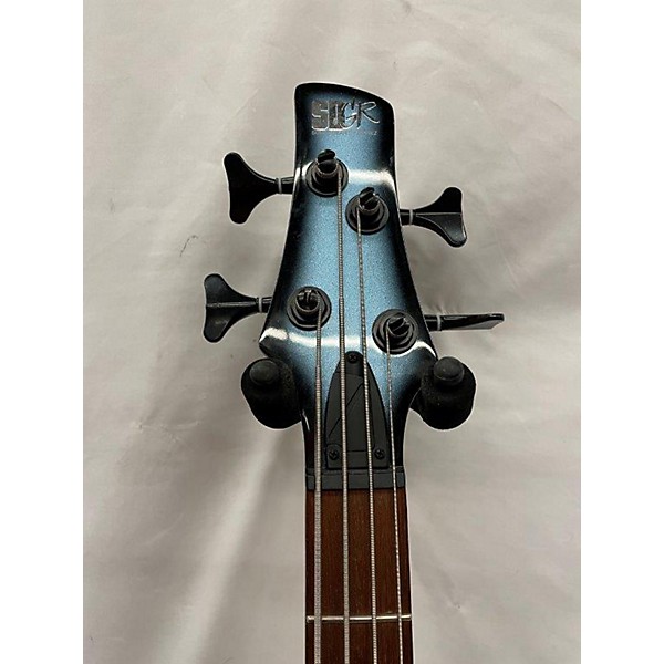 Used Ibanez Used Ibanez SR250 Blue Burst Electric Bass Guitar