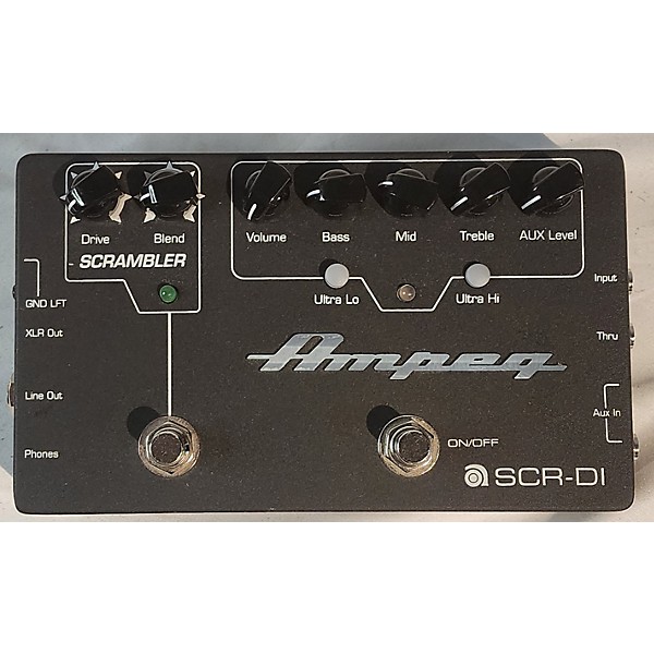 Used Ampeg Scr-di Bass Effect Pedal