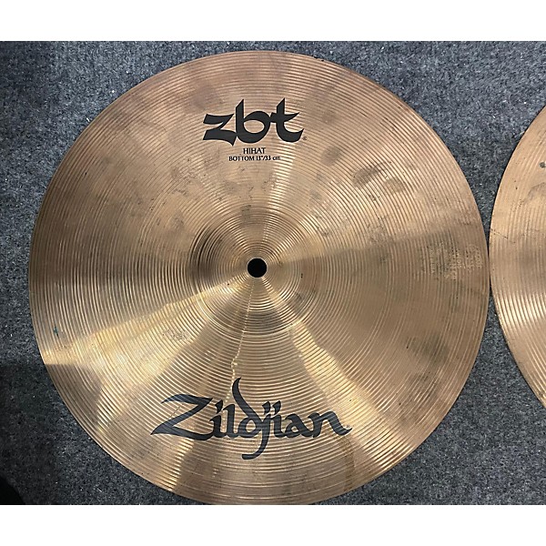 Used Zildjian Used Zildjian 13in ZBT Hi Hat Pair Cymbal