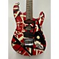 Used EVH Striped Series Frankie Solid Body Electric Guitar