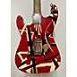 Used EVH Striped Series Frankie Solid Body Electric Guitar