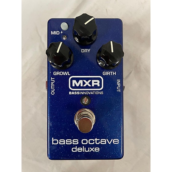 Used MXR M288 Bass Octave Deluxe Bass Effect Pedal