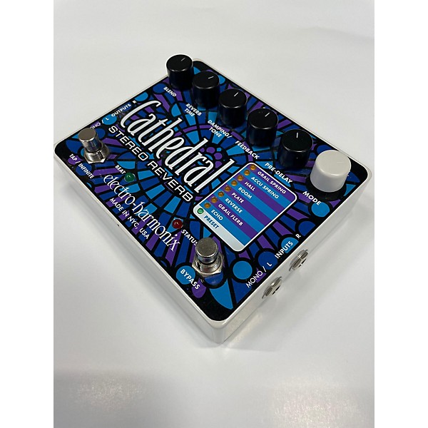 Used Electro-Harmonix Cathedral Stereo Reverb Effect Pedal