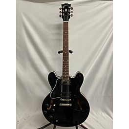 Used Gibson Used Gibson ES335 Dot Reissue Ebony Hollow Body Electric Guitar