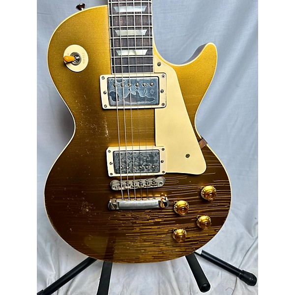 Used Gibson Custom Murphy Lab 1957 Les Paul Goldtop Reissue Ultra Heavy Aged Solid Body Electric Guitar