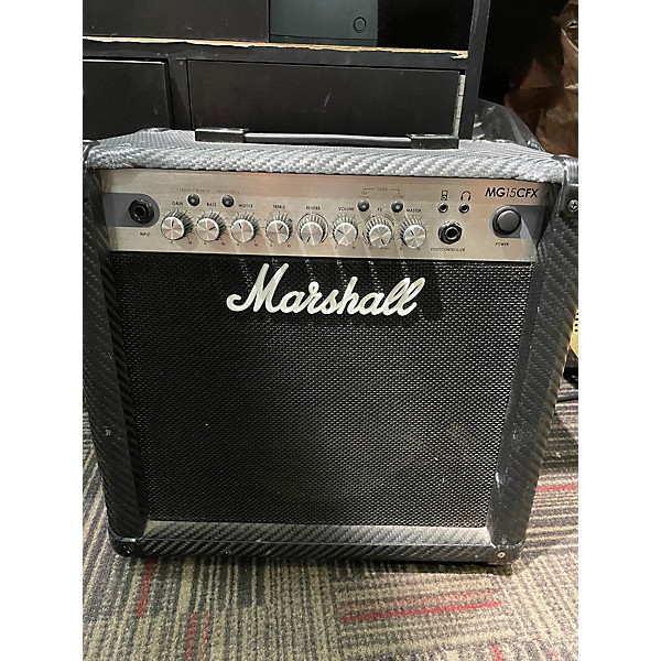 Used Marshall MG15CFX 1X8 15W Guitar Combo Amp | Guitar Center 