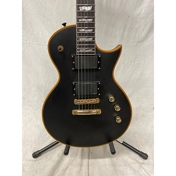 Used ESP Used ESP LTD EC1000 Deluxe Matte Black Solid Body Electric Guitar