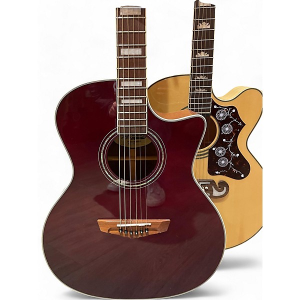 Used D´Angelico Premier Series Gramercy Cutaway Wine Red Acoustic Electric Guitar,Specials : American Fashion Style Bags On Sale