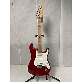 Used Fender Used Fender Standard Stratocaster Candy Apple Red Solid Body Electric Guitar