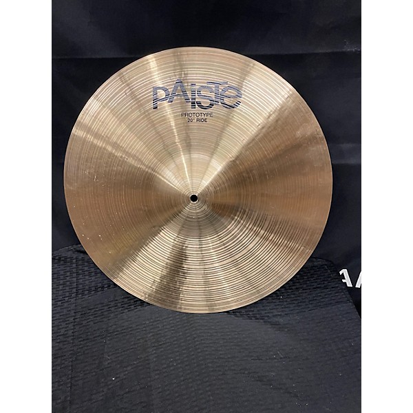 Used Paiste 20in Prototype Ride Cymbal