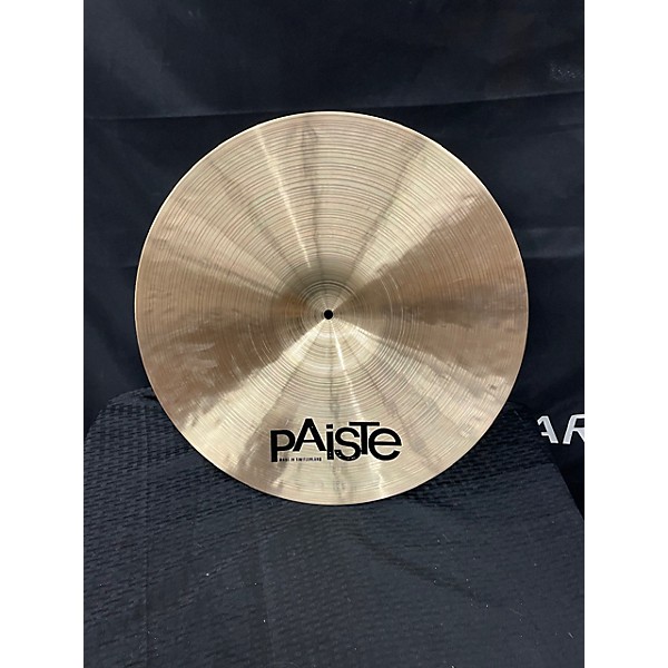 Used Paiste 20in Prototype Ride Cymbal