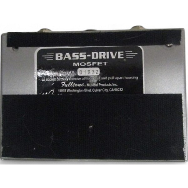 Used Fulltone Bass Drive Mosfet Effect Pedal