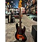 Used Used Squier Vintage Modified Fretless Jazz Bass 2 Tone Sunburst Electric Bass Guitar thumbnail