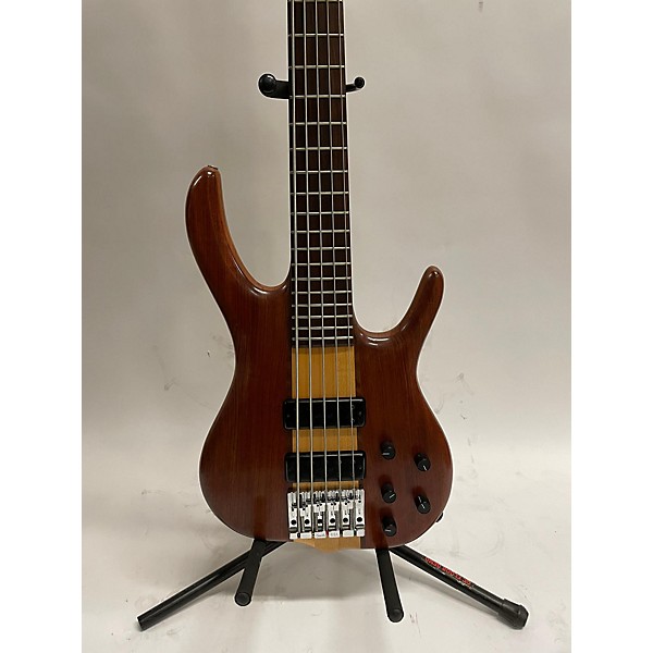 Used Ken Smith BSR5 5 String Bubinga Electric Bass Guitar