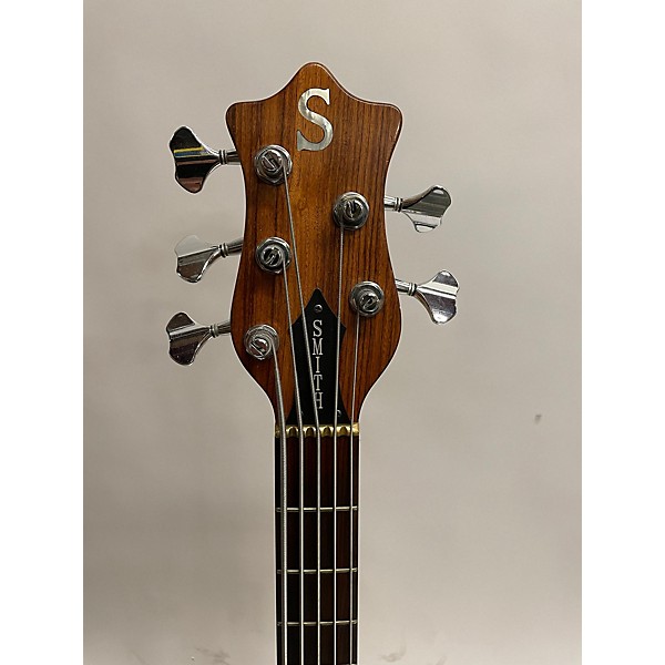 Used Ken Smith BSR5 5 String Bubinga Electric Bass Guitar