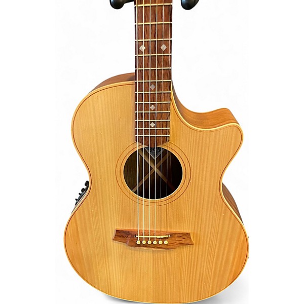 Used Cole Clark Angel An2ce-bb Natural Acoustic Electric Guitar