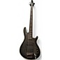 Used Schecter Guitar Research Hellraiser 5 String Black And Gray Electric Bass Guitar thumbnail