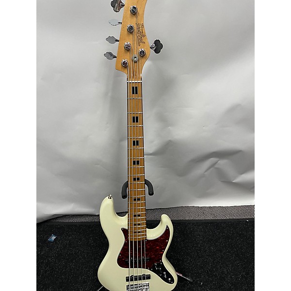 Used Used Tagima TJB5 Olympic White Electric Bass Guitar