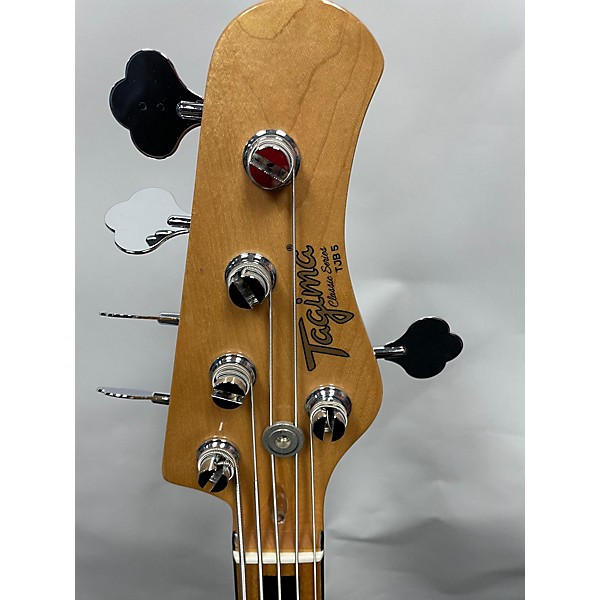 Used Used Tagima TJB5 Olympic White Electric Bass Guitar