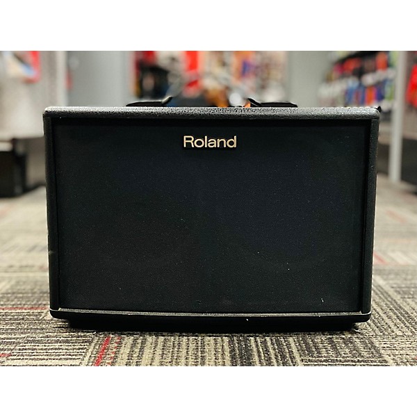 Used Roland AC60 60W 2X6.5 Acoustic Guitar Combo Amp