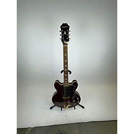 Used Epiphone Used Epiphone Riviera P93 Wine Red Hollow Body Electric Guitar