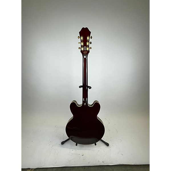 Used Epiphone Used Epiphone Riviera P93 Wine Red Hollow Body Electric Guitar