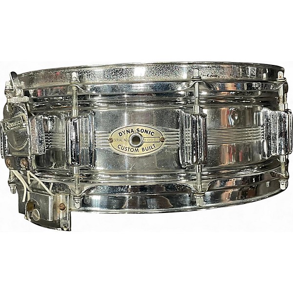 Used Rogers 5X14 Dynasonic Drum Chrome