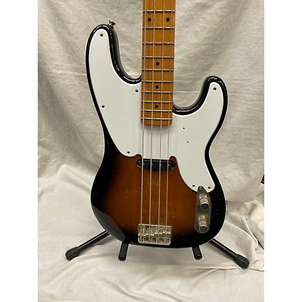 Used Squier Used Squier Vintage Modified Telecaster Bass 2 Color Sunburst Electric Bass Guitar