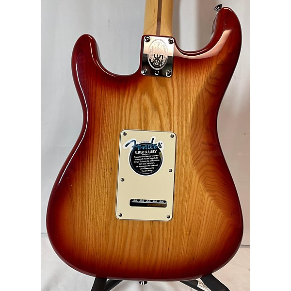 Used Fender Used Fender 50th Anniversary American Stratocaster Cherry Sunburst Solid Body Electric Guitar