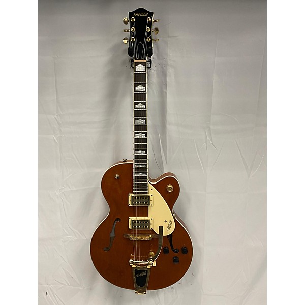 Used Gretsch Guitars Used Gretsch Guitars G2410TG Antique Natural Hollow Body Electric Guitar