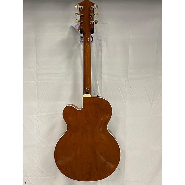 Used Gretsch Guitars Used Gretsch Guitars G2410TG Antique Natural Hollow Body Electric Guitar