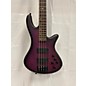 Used Schecter Guitar Research Used Schecter Guitar Research Stiletto Studio 4 Trans Purple Electric Bass Guitar