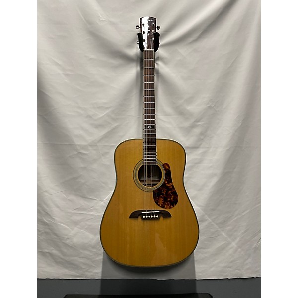 Used Alvarez Md60 Herringbone Acoustic Guitar