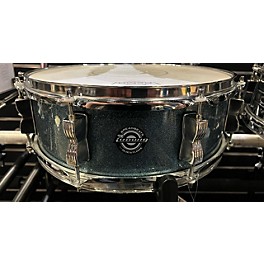 Used Ludwig Used Ludwig 14X5  BACKBEAT QUESTLOVE Drum BLUE SPARKLE