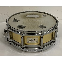 Used Pearl Used Pearl 5X14 Free Floating Snare Drum Brass