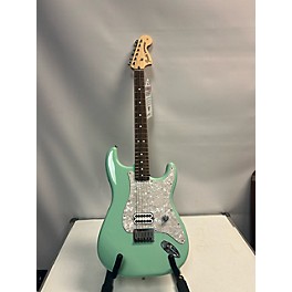 Used 2023 Fender Tom Delonge Signature Stratocaster Surf Green Solid Body Electric Guitar