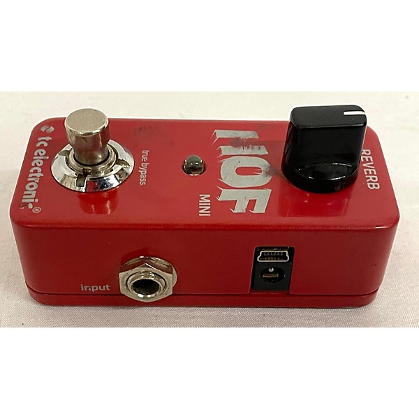 Used TC Electronic Hall Of Fame Mini Reverb Effect Pedal