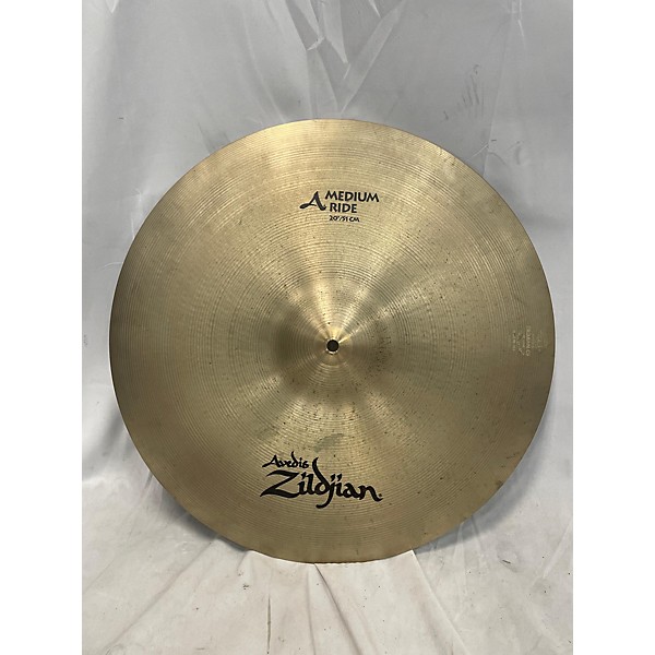 Used Zildjian 20in A Custom Medium Ride Cymbal