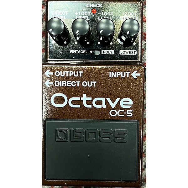 Used BOSS OC5 Effect Pedal