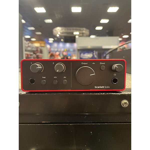 Used Focusrite 2023 Scarlett Solo Gen 3 Audio Interface