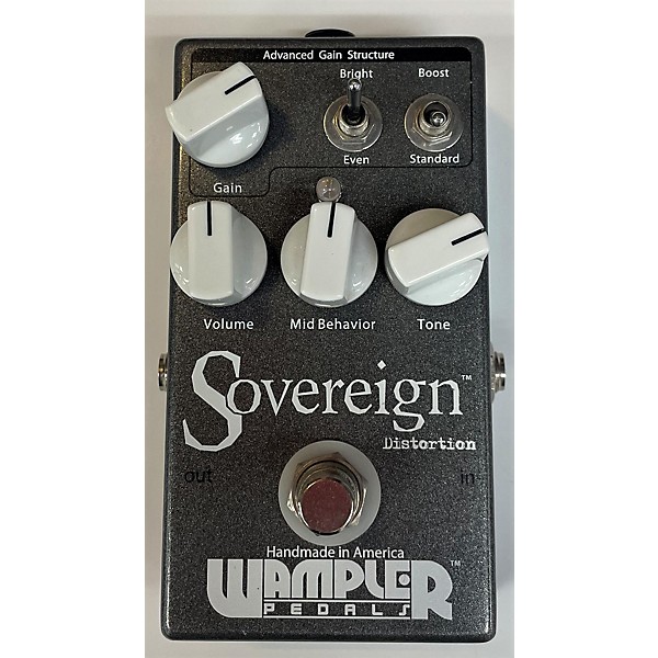 Used Used Wampler Sovereign Distortion Effect Pedal