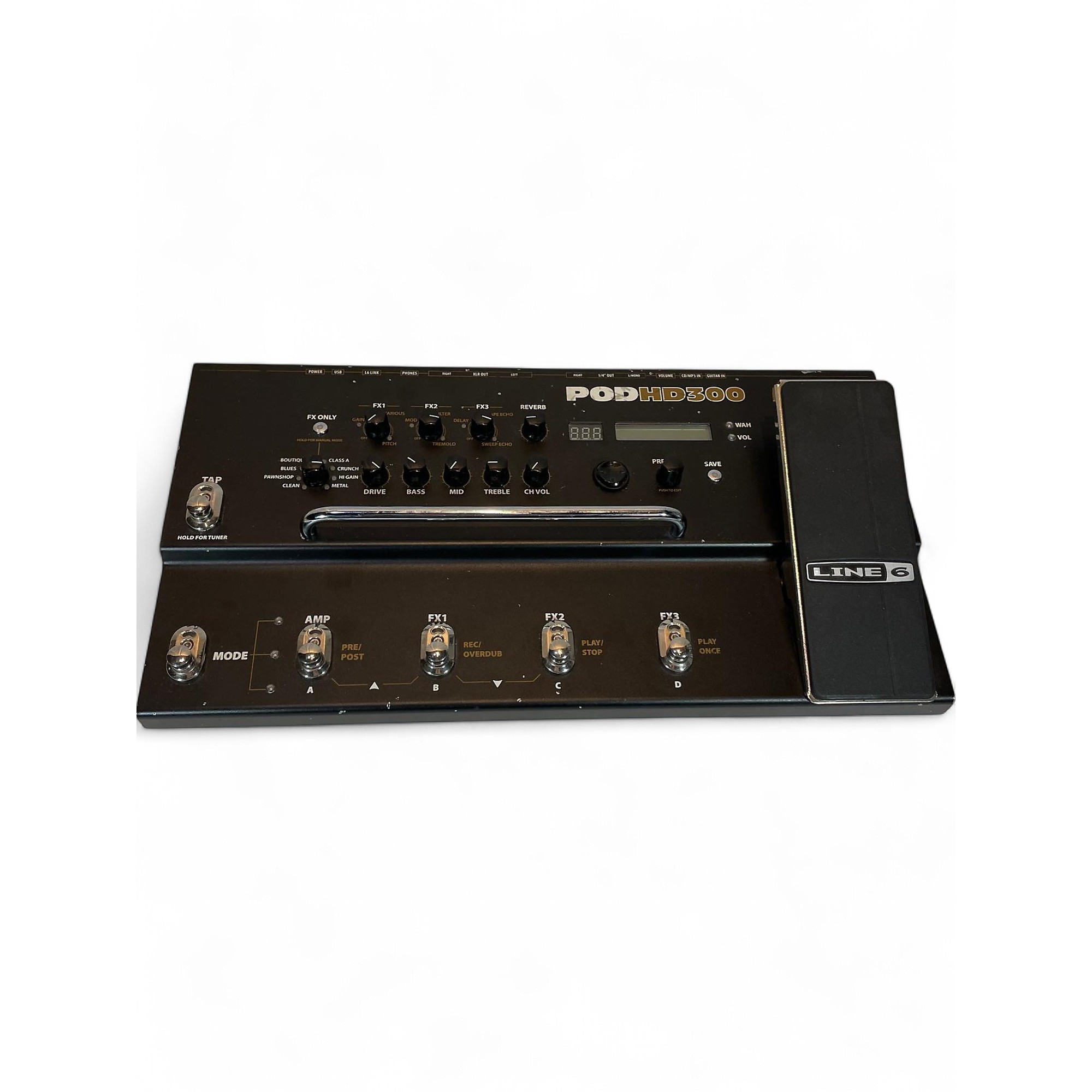 Line 6 POD HD300 Multi Effects Guitar Effect Pedal Used