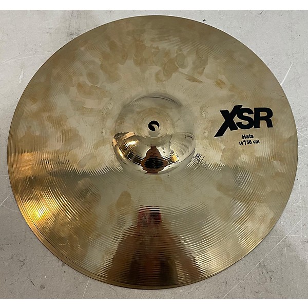 Used SABIAN Used SABIAN 14in XSR HI HAT PAIR Cymbal