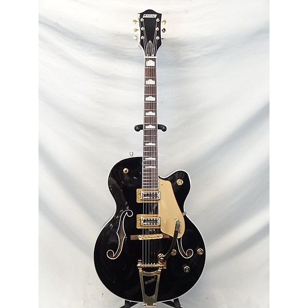 Used Gretsch Guitars Used Gretsch Guitars Electromatic G5427TG Black Hollow Body Electric Guitar