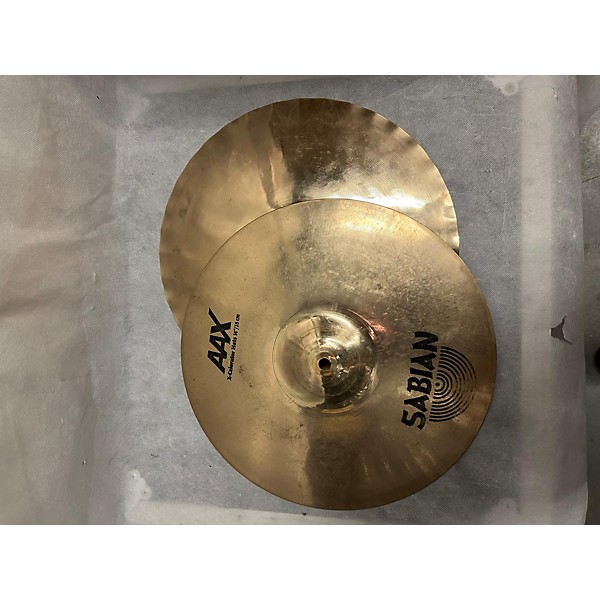 Used SABIAN Used SABIAN 14in AAX X Celerator Hi Hat Pair Cymbal