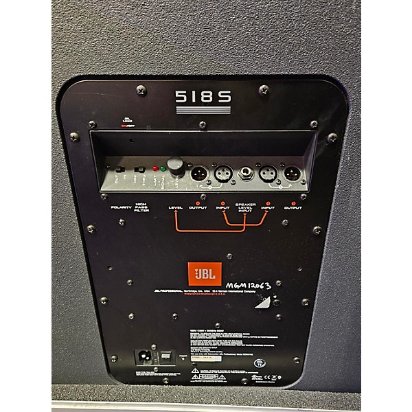 Used JBL EON518S Powered Subwoofer